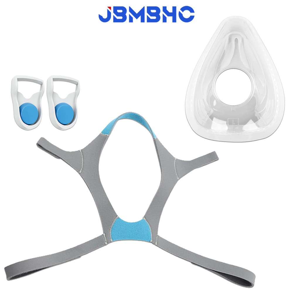 CPAP Substituição Máscara Nasal Almofada De Silicone Tiara Ventilador Cinta Chapelaria Fivela Fecho Conjunto Acessórios