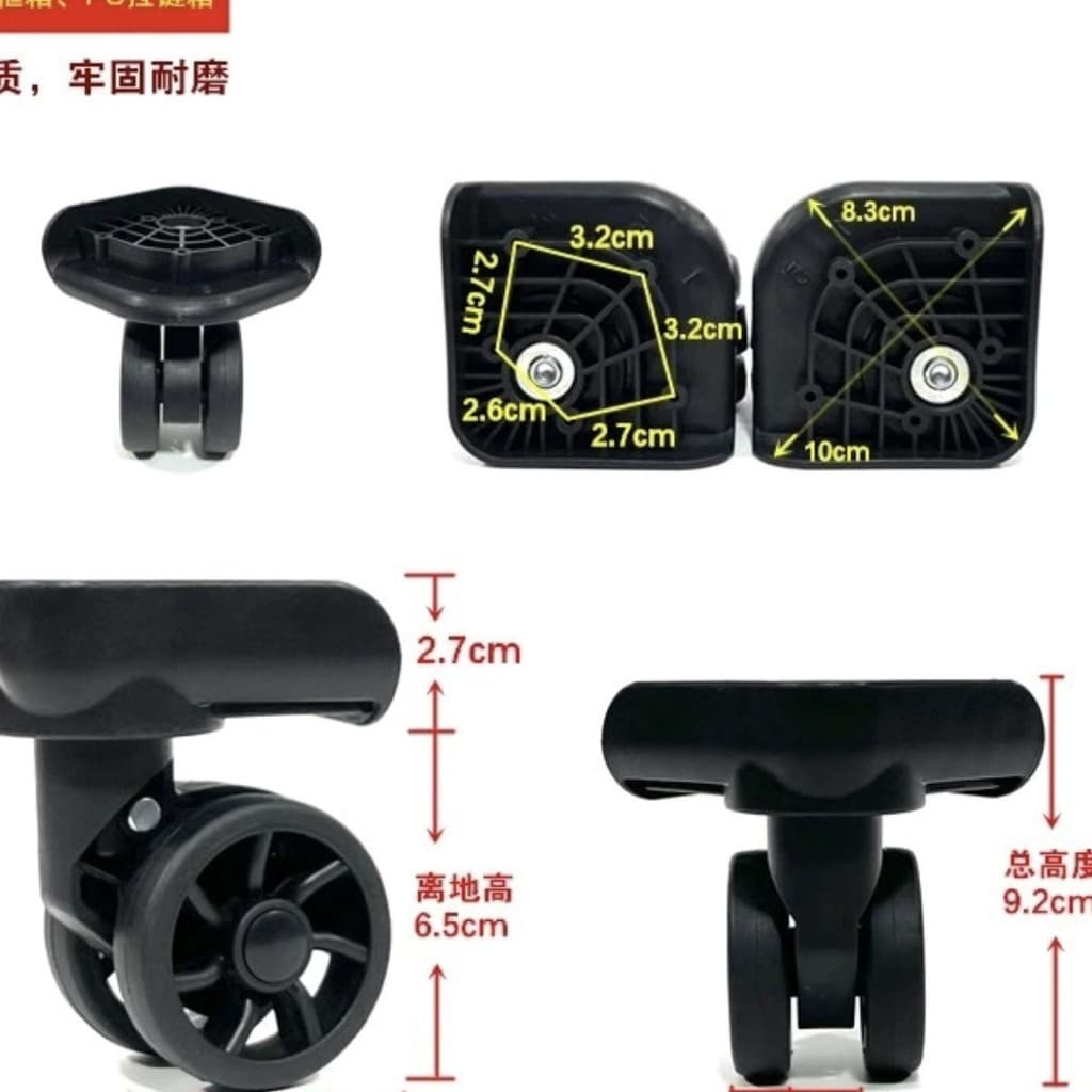 Rodas para malas de viagem, rodas para malas de bagagem, rodas para malas com alça extensível, rodas para malas de cabin