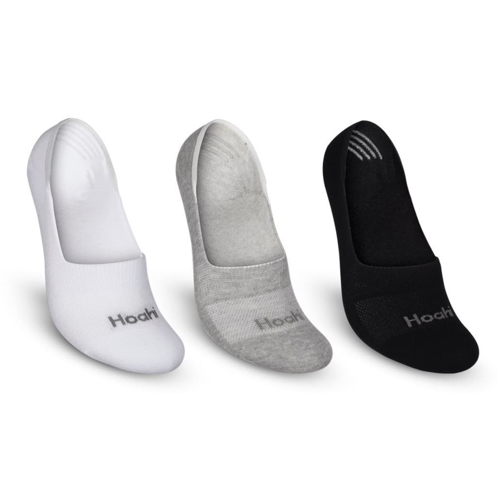 Kit 3 Pares de Meias 33/38 Sapatilha Branca/Cinza/Preta (004HOWZ22966) Hoahi
