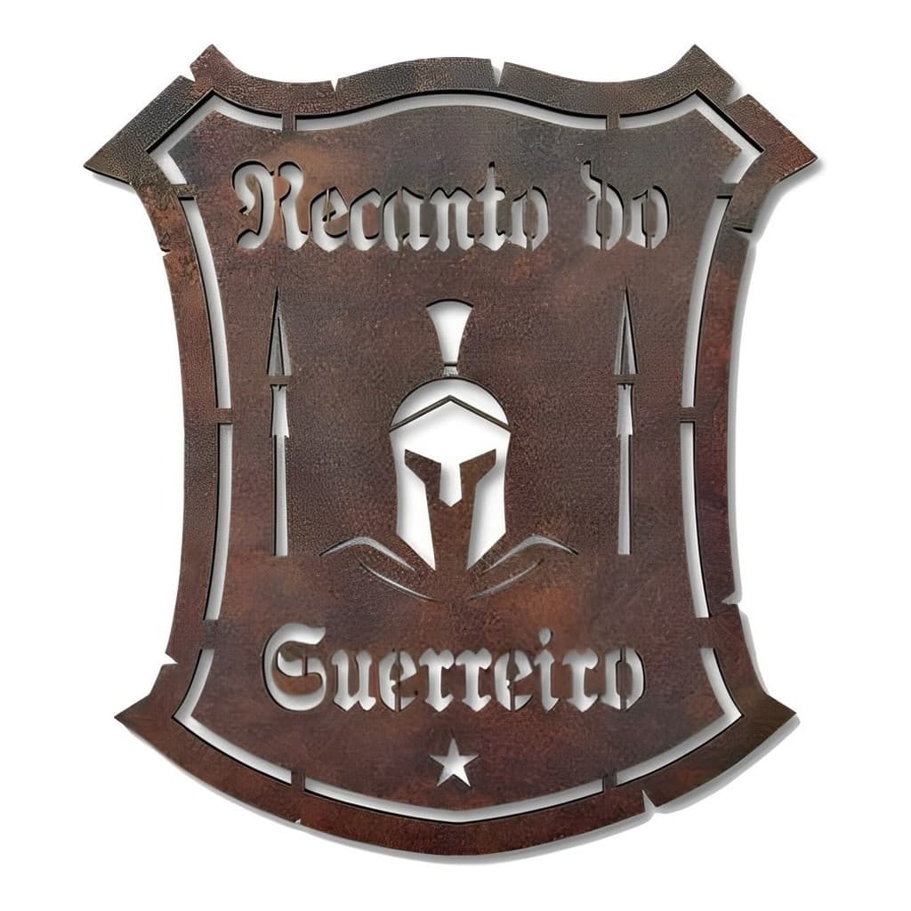 Quadro Decorativo Cantinho Do Churrasco Recanto Do Guerreiro