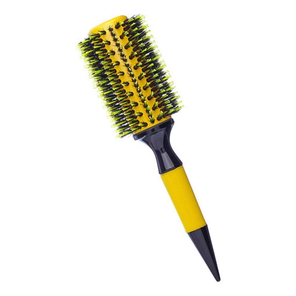 Escova de Cabelo Cerâmica Cerdas de Javali Tam 20 Amarela cod 1534
