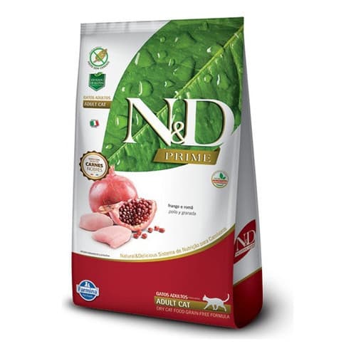 Ração Para Gatos N&d Prime Adultos Frango E Romã 0,4kg