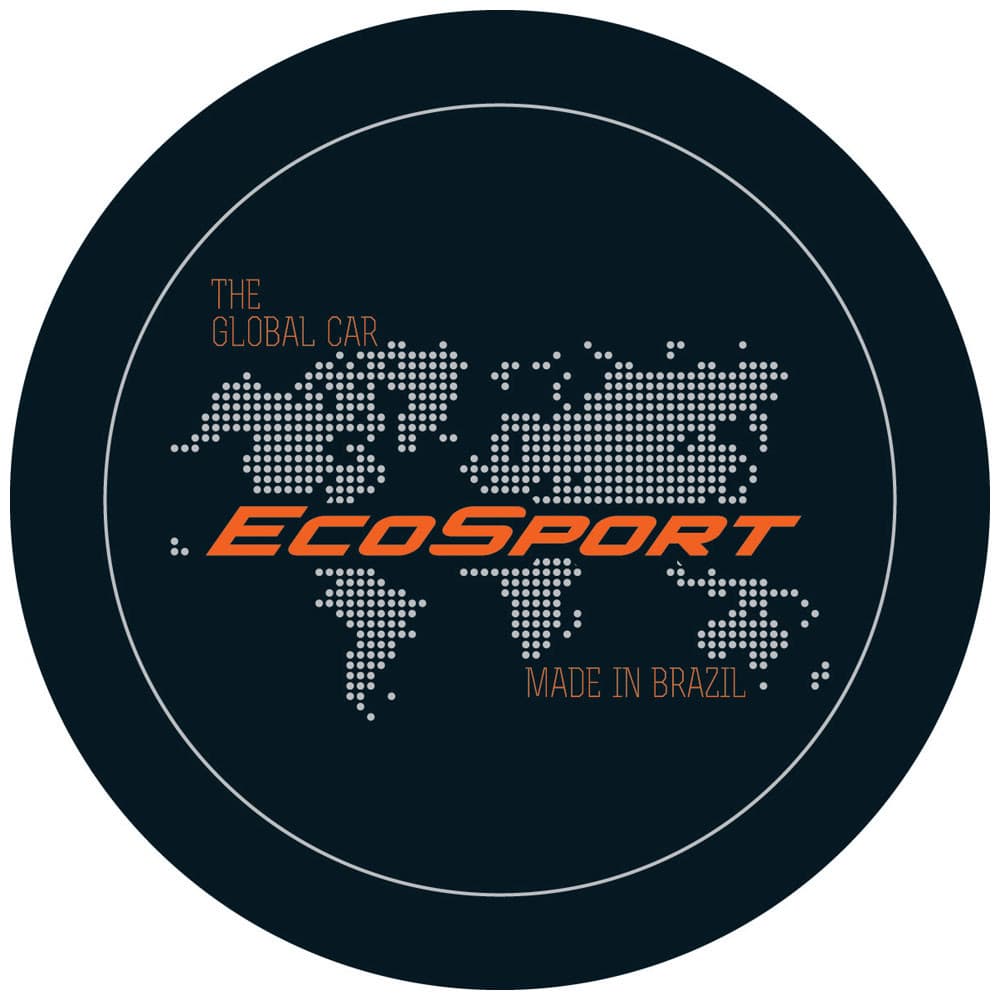 capa estepe global laranja ecosport (todas)