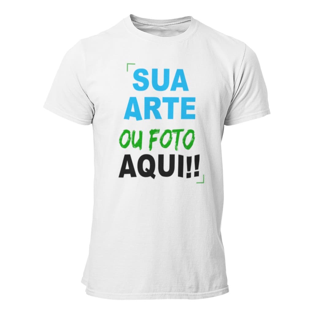 Camisetas Para Distribuição Com Logo Logotipo Personalizado