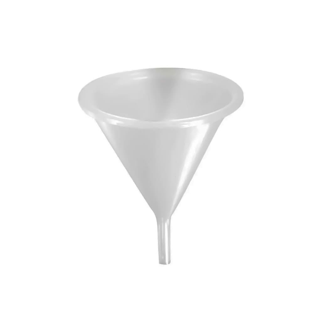 Funil Plástico 54mm Diâmetro com Bico Fino