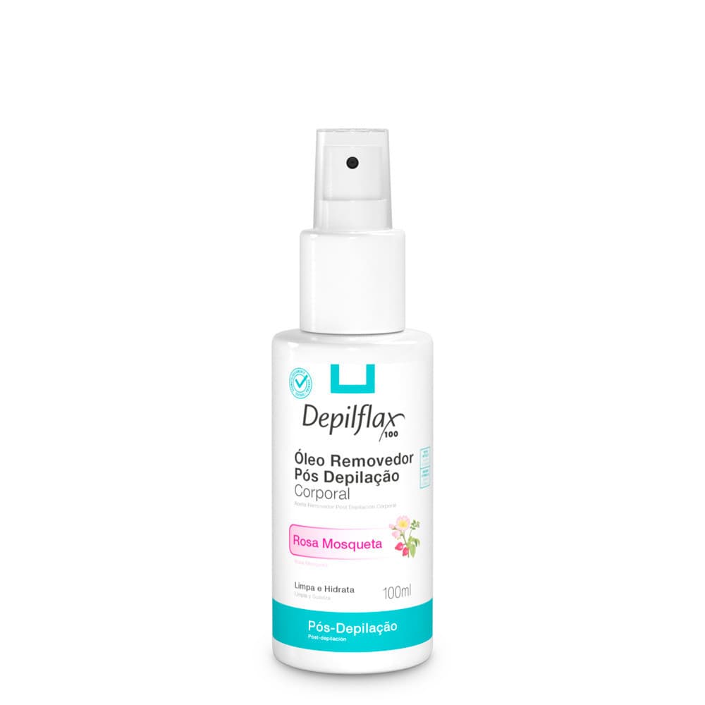 Kit 02 Óleo Removedor Pós Depilação Depilflax 100ml