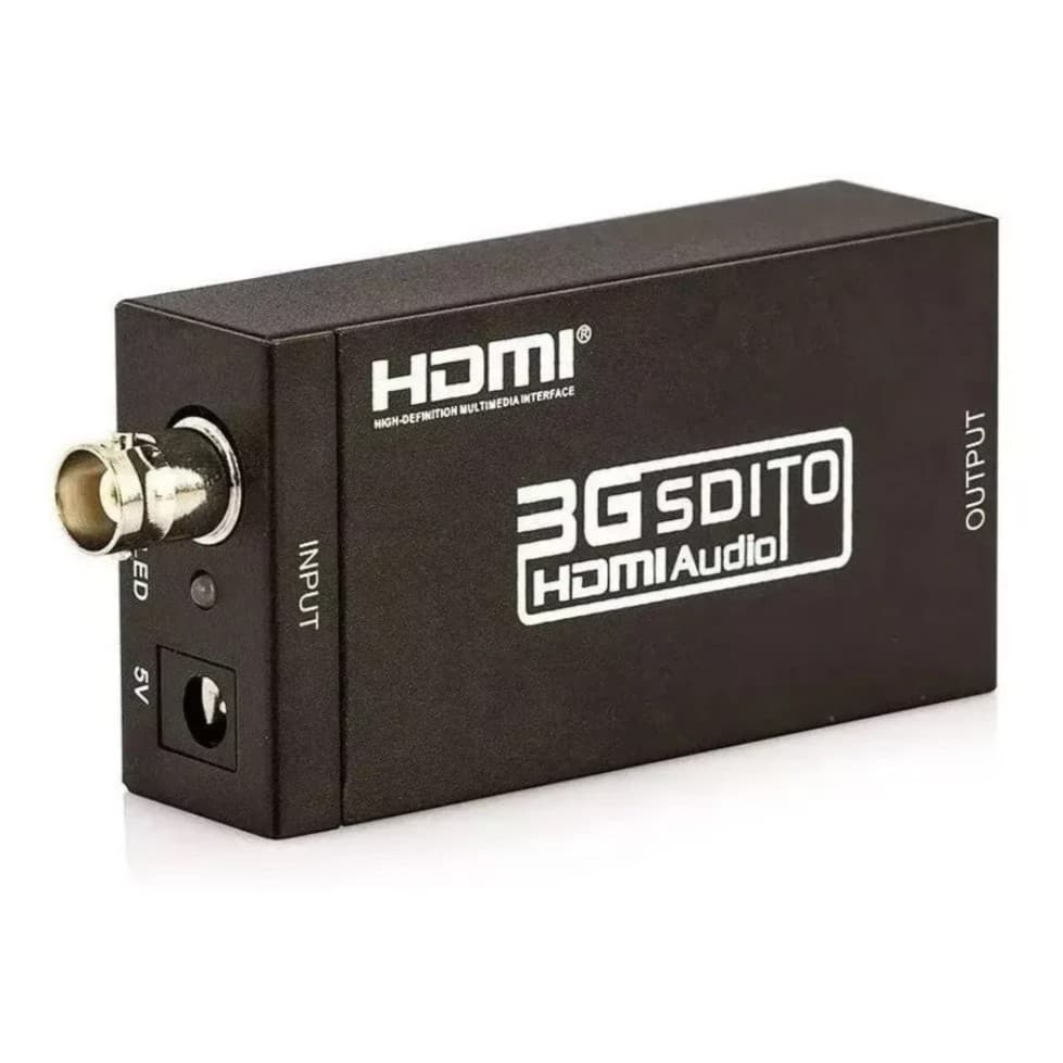 Conversor Sd-Sdi, Hd-Sdi E 3G-Sdi Para Hdmi 1.4 1080P