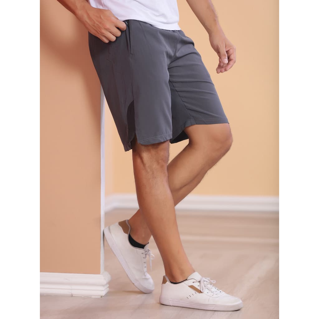 Shorts Bermudas Liso  Masculino Tactel Básico