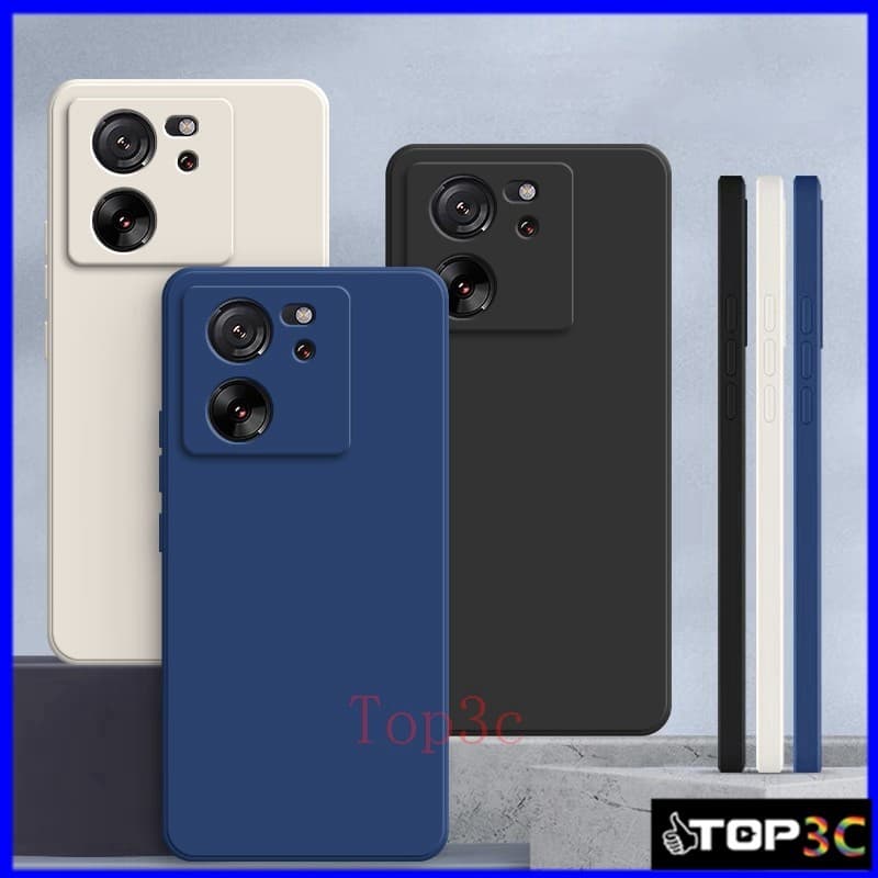 Xiaomi 13T Pro 5G/14T/10T Mi 11 lite/Xiami 11T Cor Sólida silicone Líquido anti Queda Caso De Telefone YT