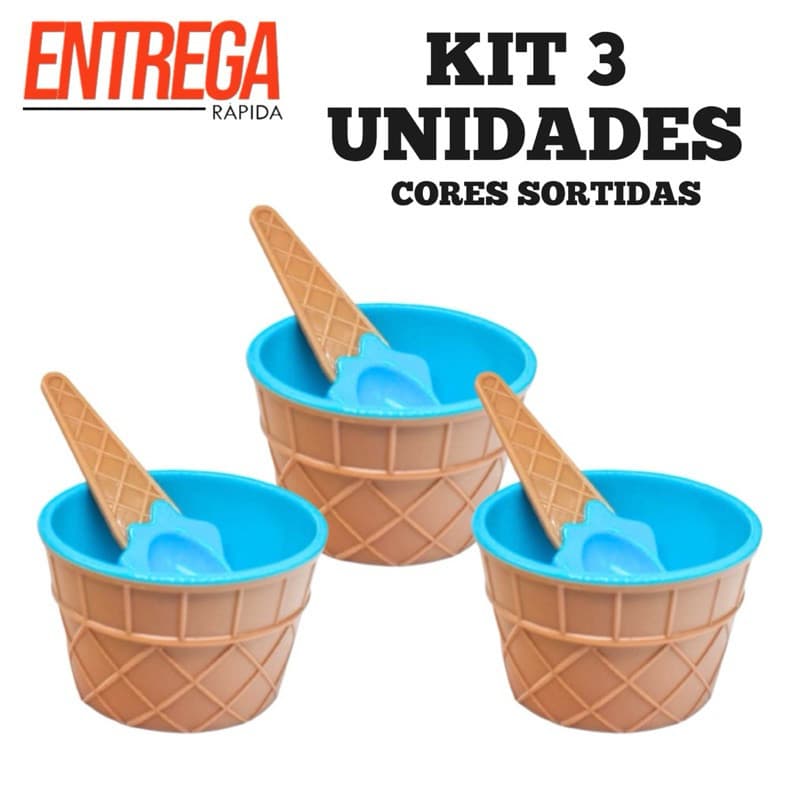Potinhos De 200ml Sobremesa Cumbuca Sorvete Açai Doces