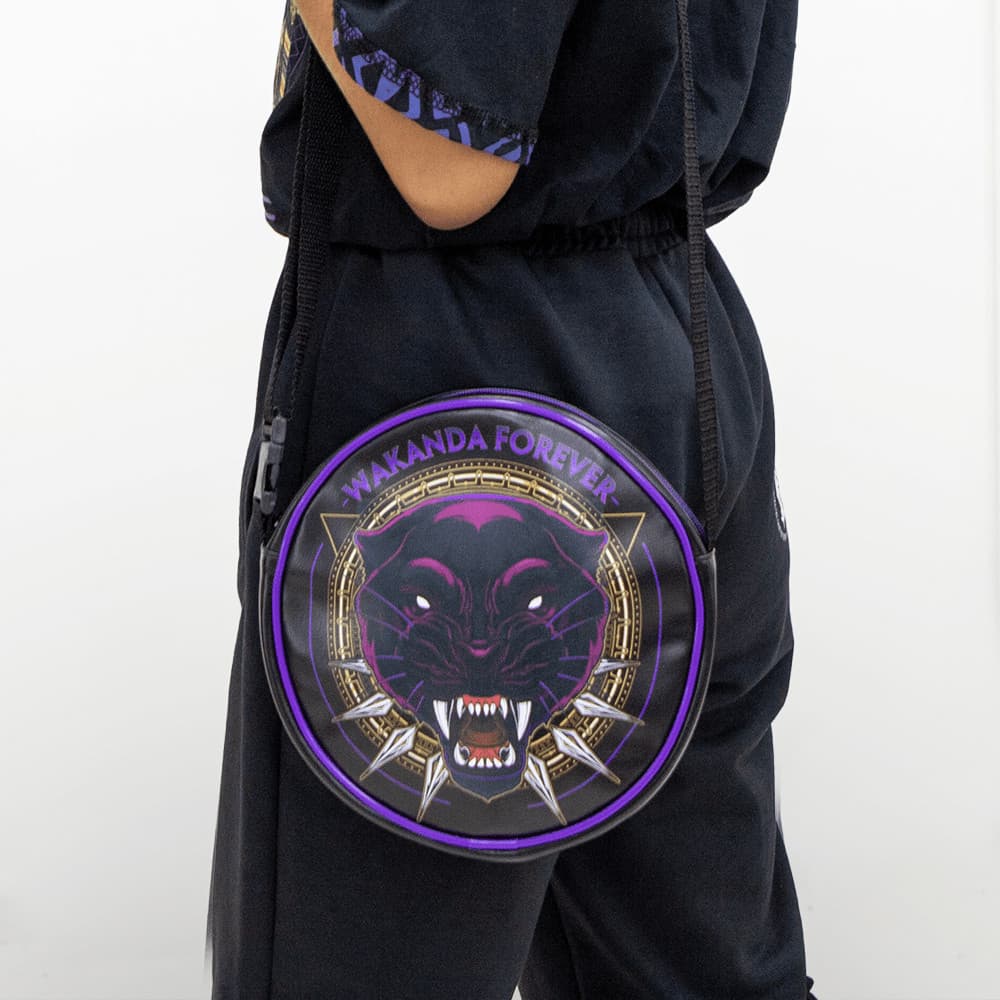 Bolsa de Ombro Piticas - Pantera Negra Wakanda Forever