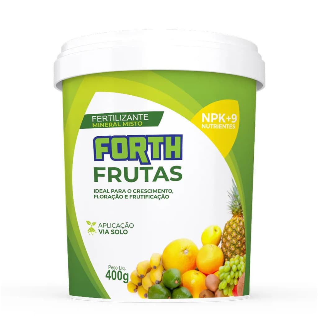 Fertilizante Forth Frutas 400g Plantas Frutiferas