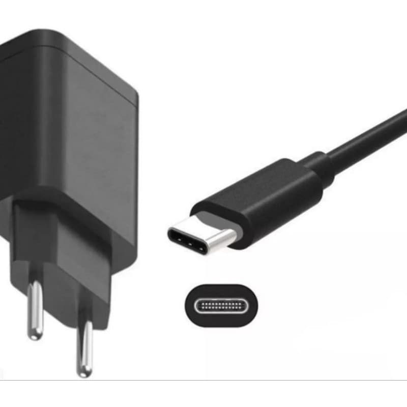 Fonte 5V 3A Bivolt 110-220v Plug Tipo C Nova