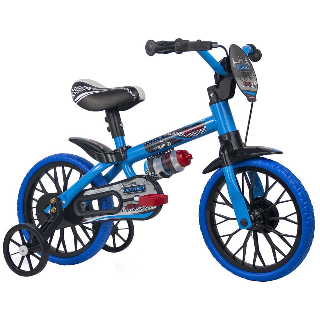 Bicicleta Veloz Nathor Aro 12 Infantil Para Criança Rodinha