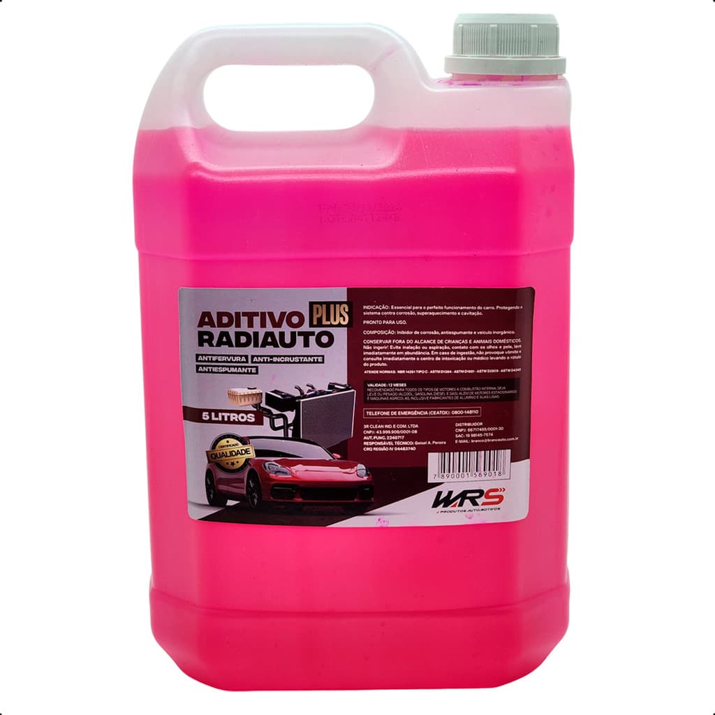 Aditivo Radiador Radiauto Plus WRS 5 Litros