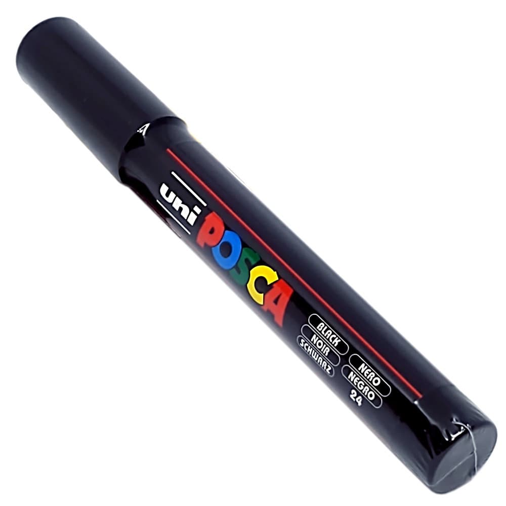 Caneta Posca Uni-ball PC-5M - Preta