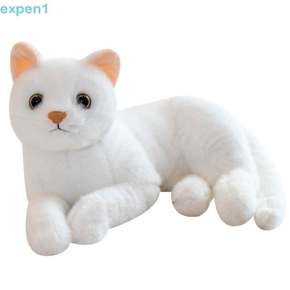 Expensão Simulação Almofada De Pelúcia Gato Brinquedo Fofo Recheado Sofá Apaziguador