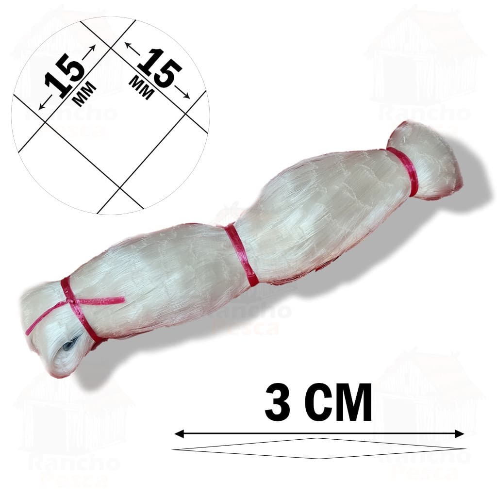 Panagem Pano de Rede 0.20x15x48 Altura 1,44m Malha 0,3 cm