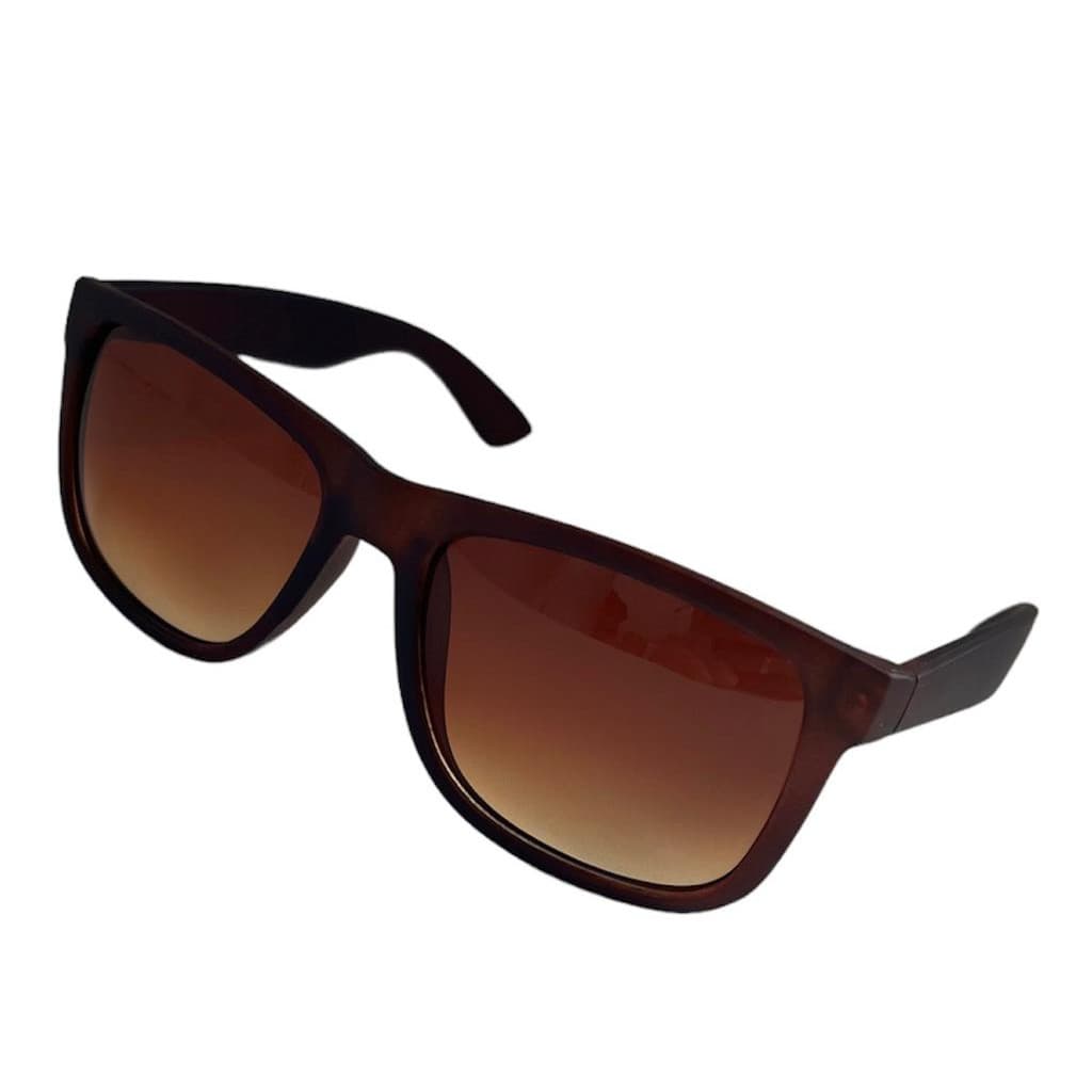 Óculos de Sol Estilo Marrom Quadradinho Acetato Masculino
