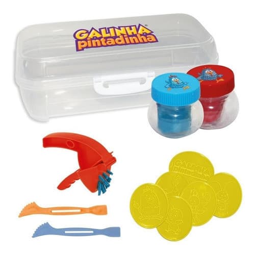 Massinha Modelar Galinha Pintadinha Maleta