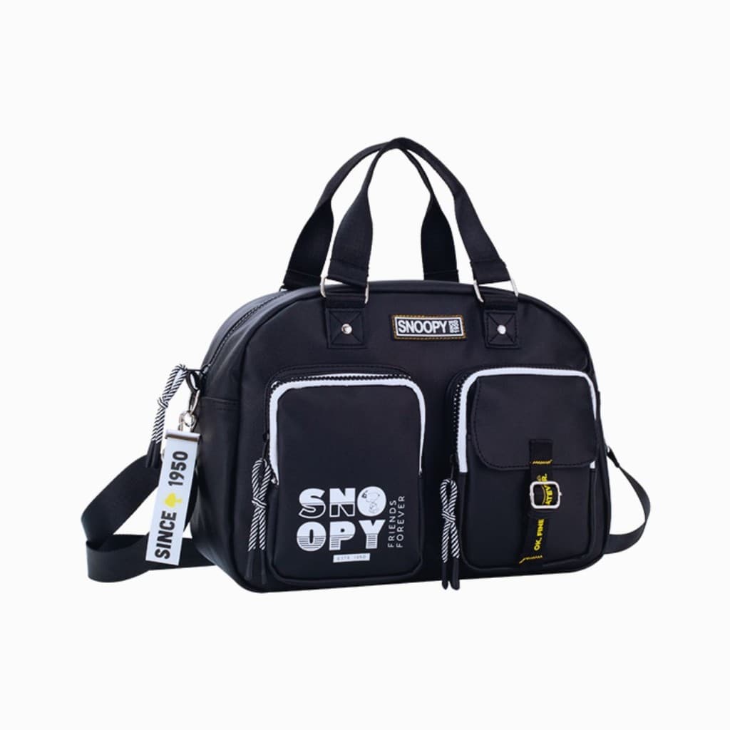 Bolsa Baú Tiracolo e Mão Snoopy Feminina SP25002 - Semax