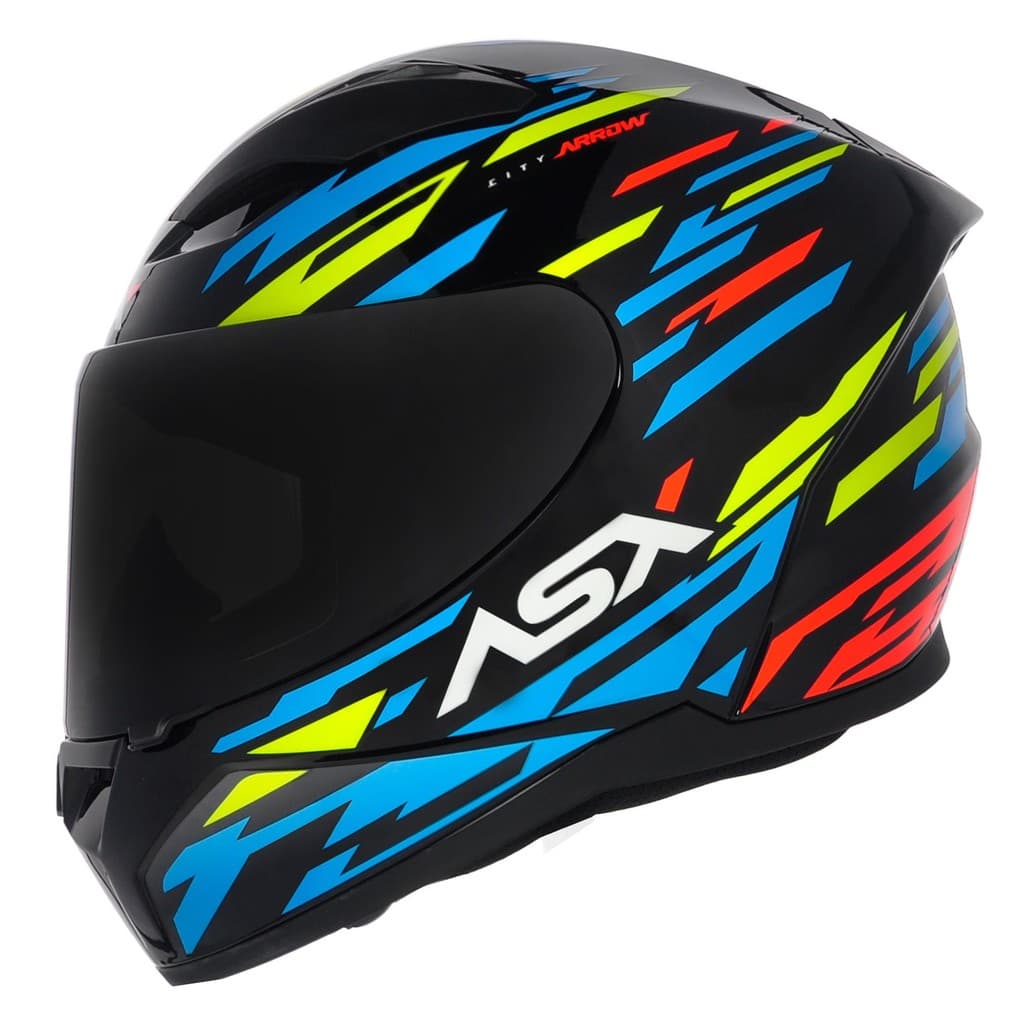 Capacete ASX City Moto Motociclista Motoqueiro Fechado Cores