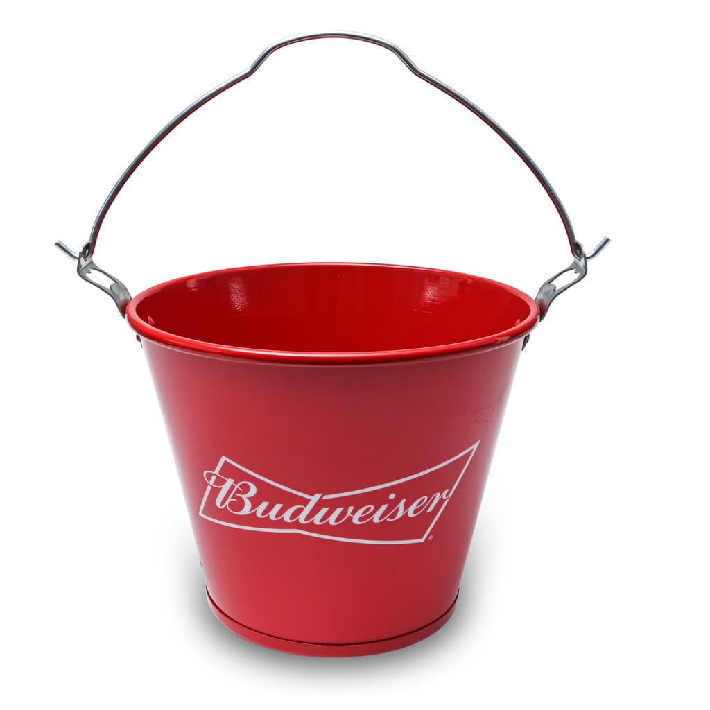 Balde De Gelo 24 Budweiser Cerveja 6 Litros Alumínio Original