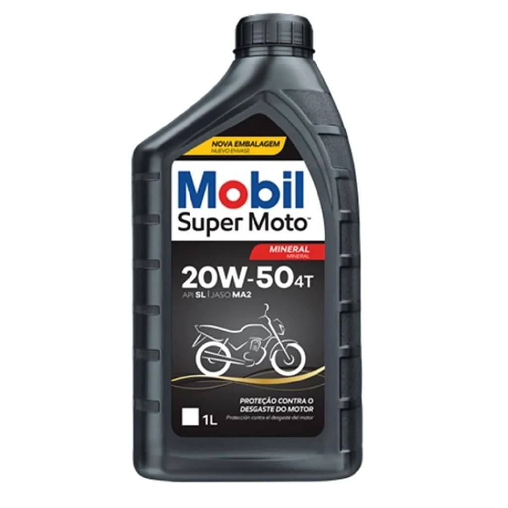 Óleo Mineral Mobil 20W50 4T