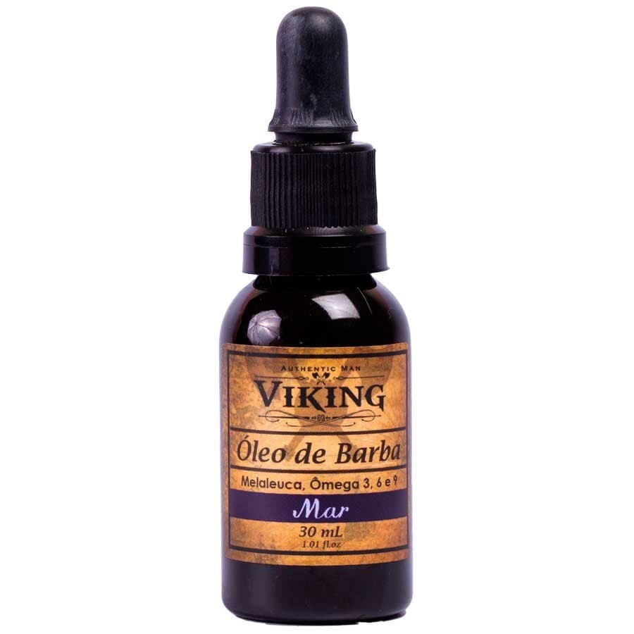 Óleo de Barba Mar Melaleuca Ômega 3, 6 e 9 30mL Viking