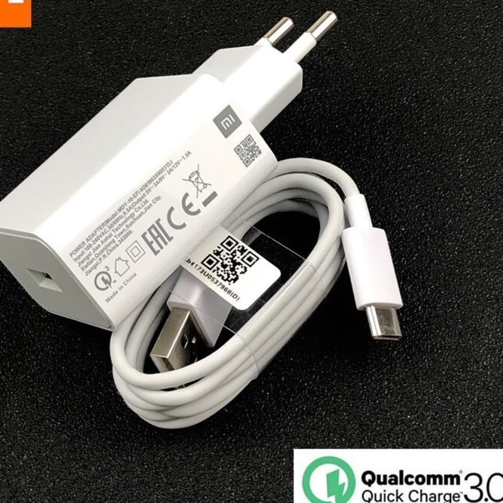 Carregador turbo- para xiaomi cabo USB V8 + adaptador de carregamento de parede V8