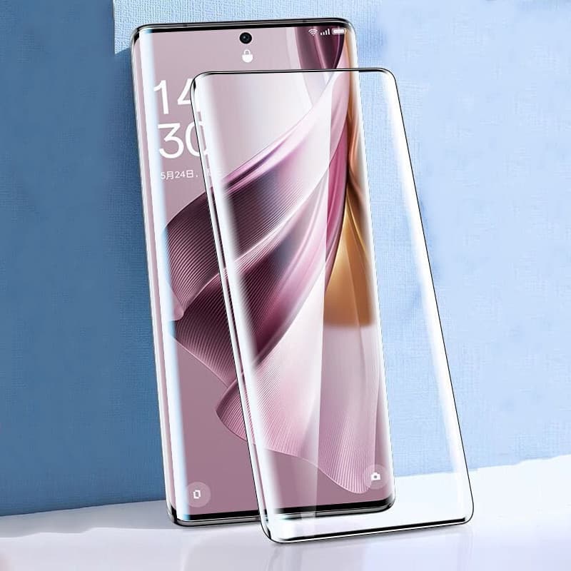 Vidro Temperado Tela Curva De Para Motorola Moto Edge 40/Edge40 Neo Cobertura Total HD Filme De Transparente Protetor Anti-Riscos