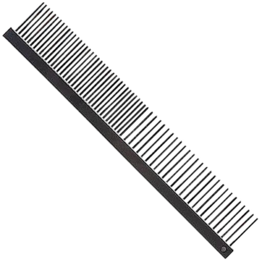 Pente 19,5cm Duplo Antiestático De Teflon Precision Edge Pet
