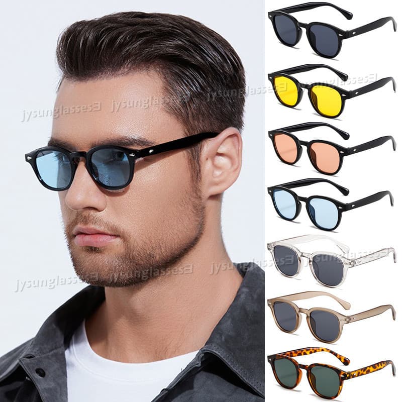 Nova Armação Retro Pequena Óculos De Sol Multicoloridas Para Homens Multicoloridos Mulheres Resistente Aos Raios UV
