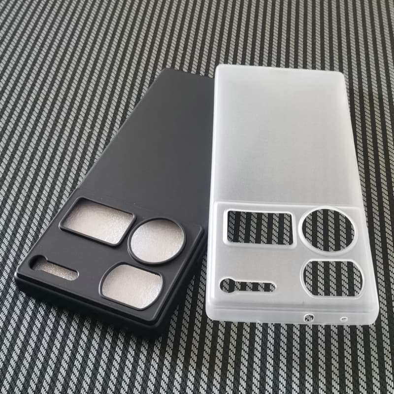Capa De Telefone De Silicone TPU Macio Para ZTE Nubia Z60 Ultra Fosco Preto Transparente Traseira Z60Ultra Escudo Protet