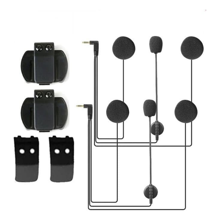 Kit 2 Fones Intercomunicador Moto V6 Pro Conector P2