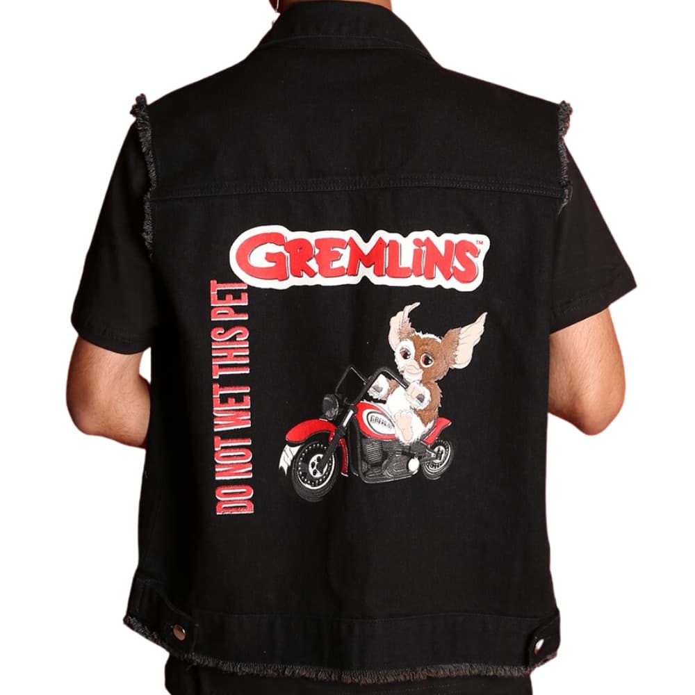 Colete Jaqueta Jeans - Gremlins Terror Gizmo