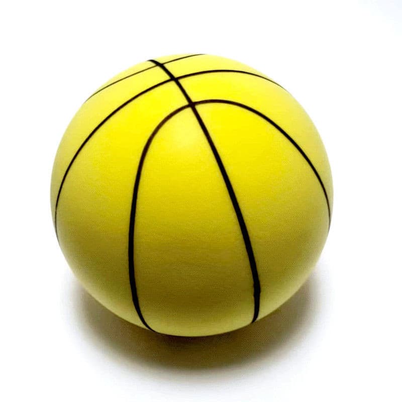 Bola de Esponja Silenciosa Treinamento Basquetebol de Alta Elasticidade Jardim de Infância Bebê Dedicado Bola de Esponja Bola de Brinquedo Infantil Indoor Silencioso Al Cute Pet Planet 03.12