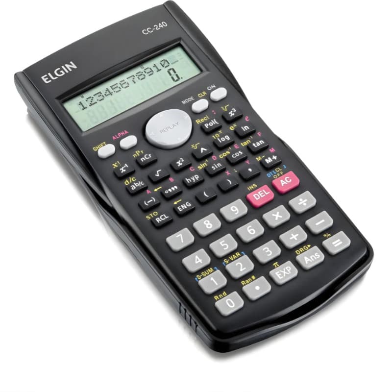 CALCULADORA CIENTIFICA C/ 240 FUNCOES - ELGIN