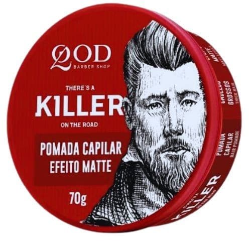 Pasta Capilar Killer Alta Fixação Efeito Matte QOD Barber