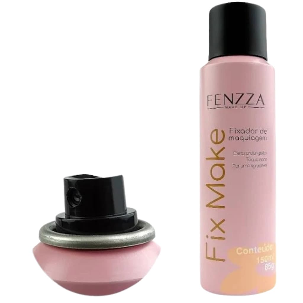 2  FIXADOR DE MAQUIAGEM FIX MAKE FENZZA MAKE UP 150 ML