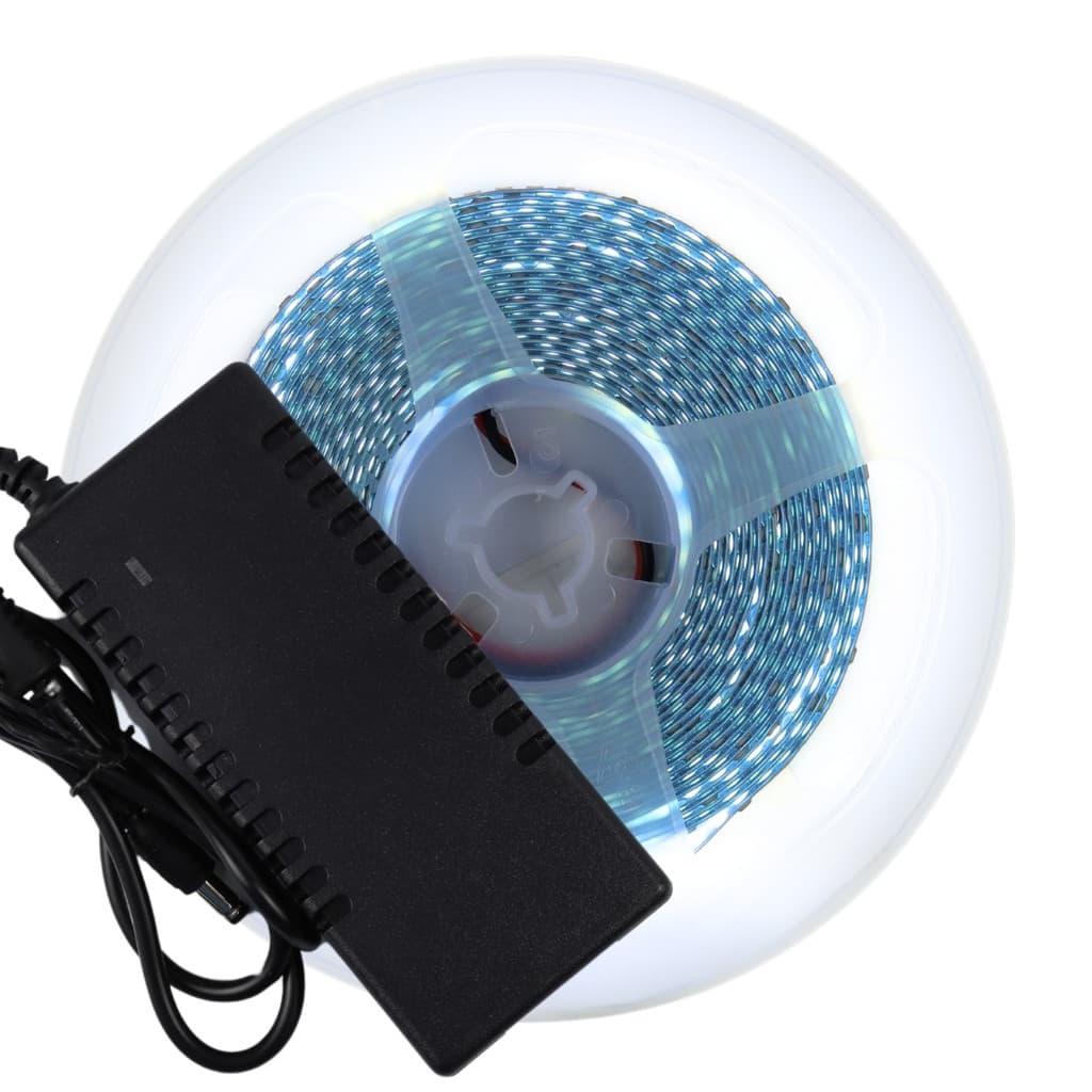 Fita LED 6K 3528 240 LEDS/m 19W/m 5 Metros IP20 12V + FONTE