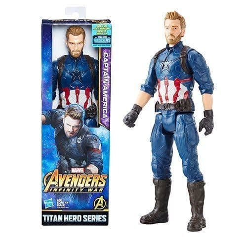 Figura de ação Marvel Capitão América Avengers 2022