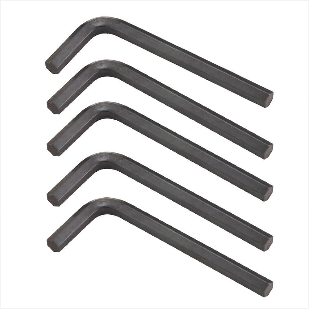 Kit com 5 Chaves hexagonais (allen) 5,0 mm - Vonder