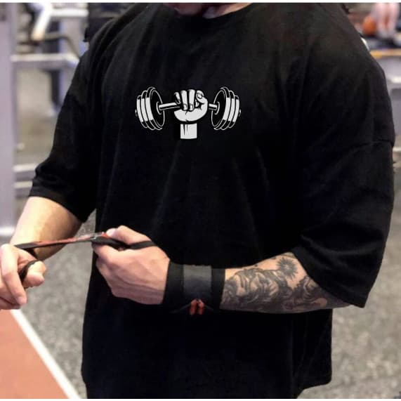 Camiseta Oversized Streetwear Academia