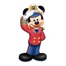 Mickey Marinheiro Kit Festa 10 Displays Mdf
