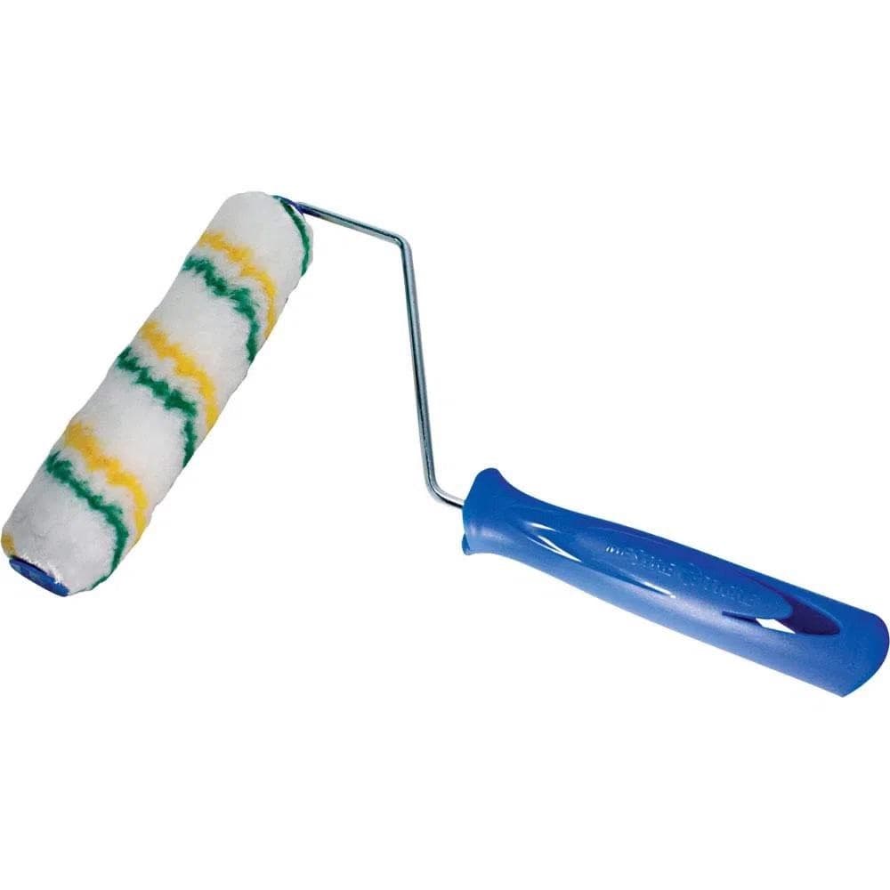 Rolo Lã Sintética Pintura Anti Respingo Econômico 23cm com Cabo Tigre