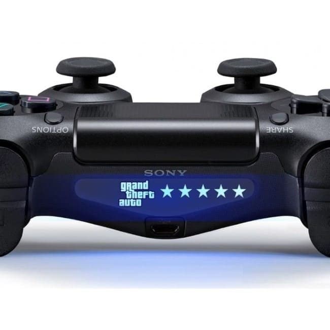 Adesivo Skin da barra de LED Controle de Ps4 (Light bar) Decal Personalizado para Controle Modelo 17