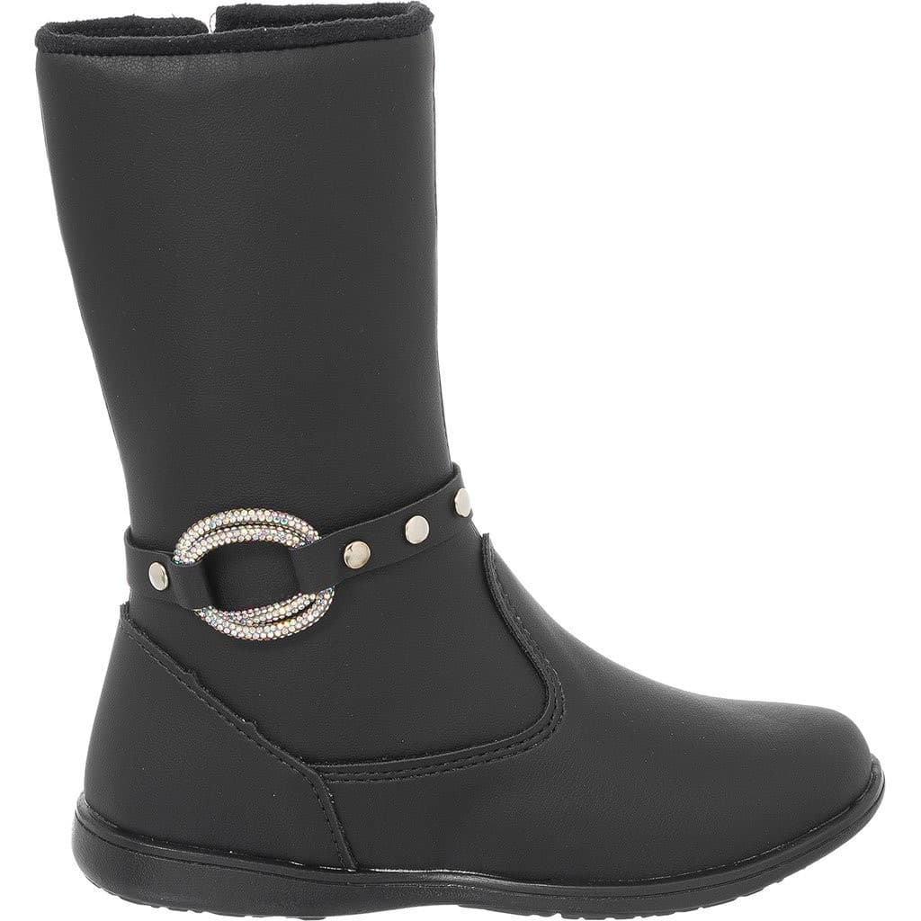 Bota Infantil Feminina Enfeite Com Strass