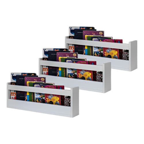 Porta Bonecos Barbie Super Heroes Em Mdf Branco