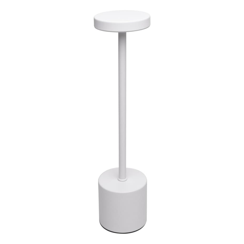 Luminária De Mesa Led 3 Tons Usb Cosmos Branca - Wolff